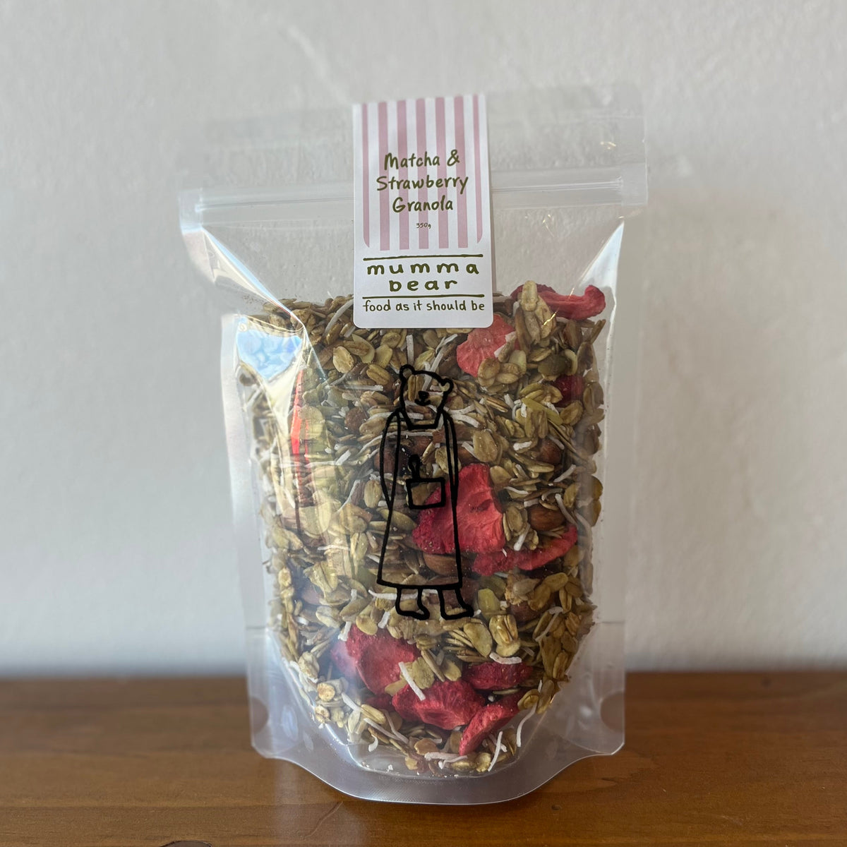 Matcha & Strawberry Granola